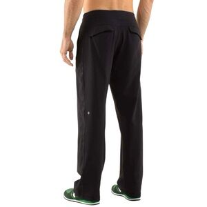 Lululemon Men's Black Luon Kung Fu Pants Size M Regular